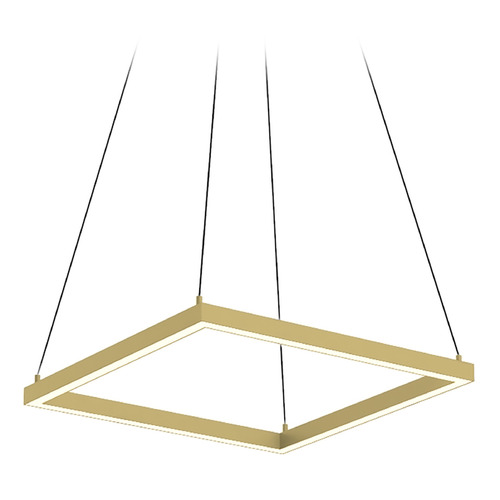 Kuzco Lighting Piazza Brushed Gold LED Pendant by Kuzco Lighting PD88118-BG