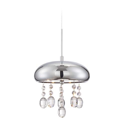 Andrea Chrome LED Mini Pendant by Lite Source Lighting