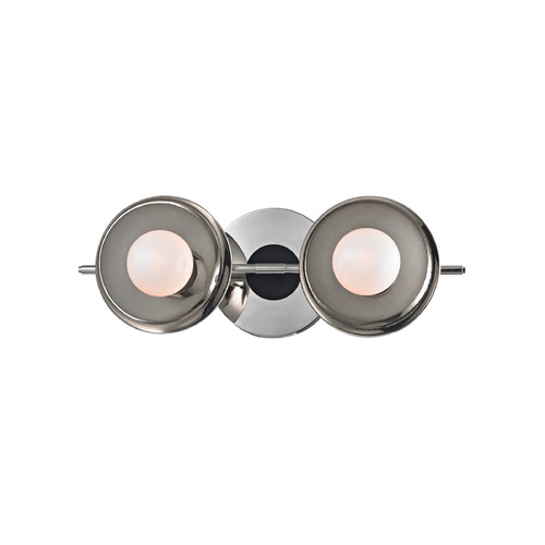Hudson Valley Lighting Julien Polished Nickel LED Bathroom Light by Hudson Valley Lighting 9802-PN
