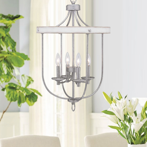 Progress Lighting Gulliver Galvanized 4-Light Pendant by Progress Lighting P500157-141