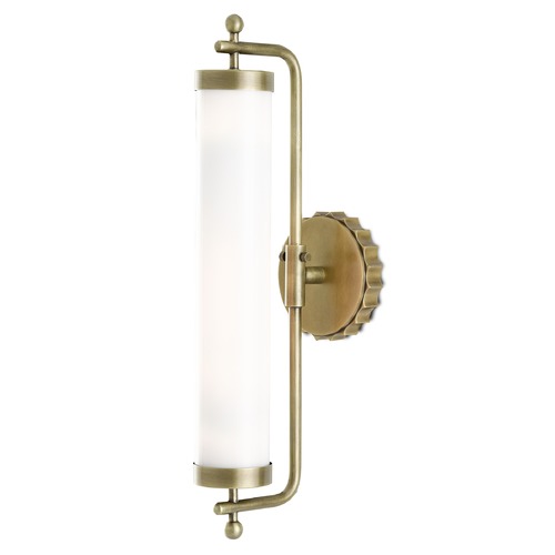 Latimer Wall Sconce in Antique Brass by Currey & Company