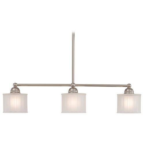 Minka Lavery 1730 Series Polished Nickel Linear Chandelier by Minka Lavery 1734-613