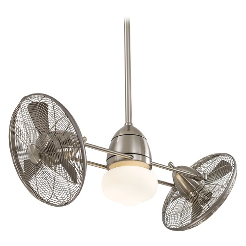 Minka Aire Gyro Wet 42-Inch LED Fan in Brushed Nickel by Minka Aire F402L-BNW