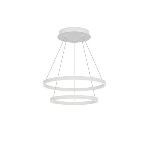 Kuzco Lighting Cerchio White LED Pendant by Kuzco Lighting CH87224-WH