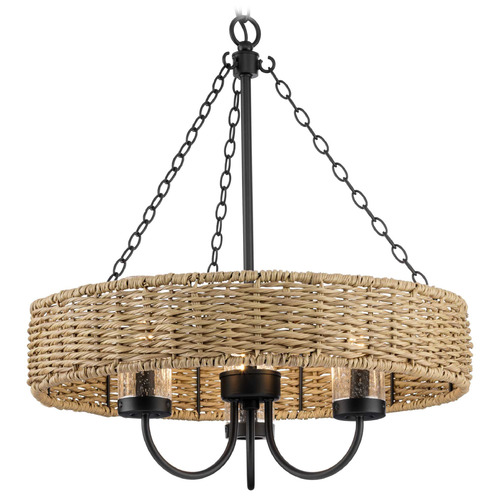 Progress Lighting 1-Light Matte Black Outdoor Wall Lantern
