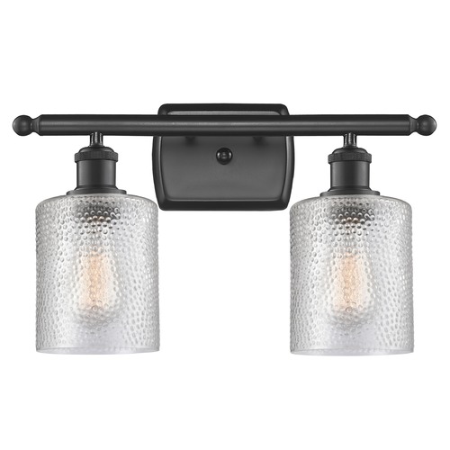 Cobbleskill Matte Black Bathroom Light by Innovations Lighting