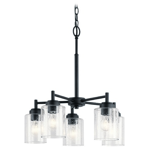 Kichler Lighting Winslow 20-Inch Black Chandelier by Kichler Lighting 44030BK