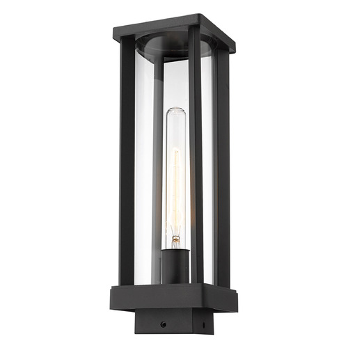 Z-Lite Glenwood Black Post Light by Z-Lite 586PHMS-BK