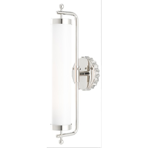 Currey and Company Barry Goralnick Latimer Polished Nickel Sconce