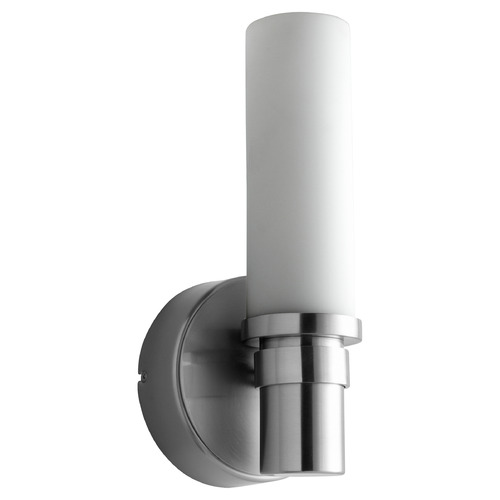 Oxygen Pebble 12.75-Inch Wall Sconce in Satin Nickel by Oxygen Lighting 2-5156-124