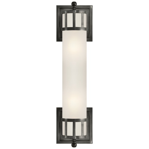 Visual Comfort Signature Collection Studio VC Openwork Medium Sconce in Bronze by Visual Comfort Signature SS2013BZFG