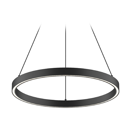 Kuzco Lighting Cerchio Black LED Pendant by Kuzco Lighting PD87718-BK