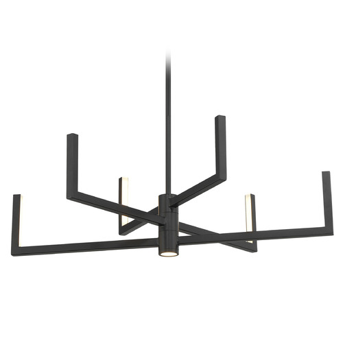 George Kovacs Articular Coal LED Chandelier