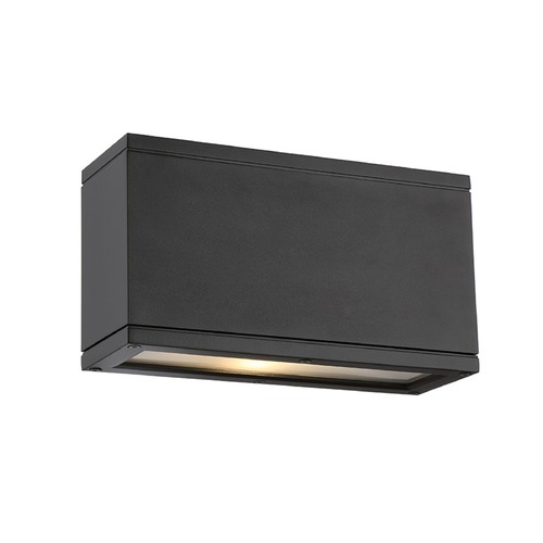 Rubix Black LED Outdoor Wall Light by WAC Lighting