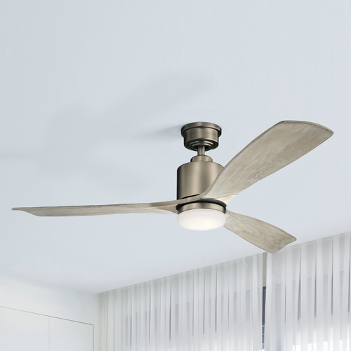Kichler Lighting Ridley II 52-Inch Fan in Antique Pewter by Kichler Lighting 300027AP