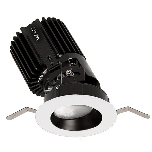 WAC Lighting Wac Lighting Volta Black / White LED Recessed Trim R2RAT-N930-BKWT