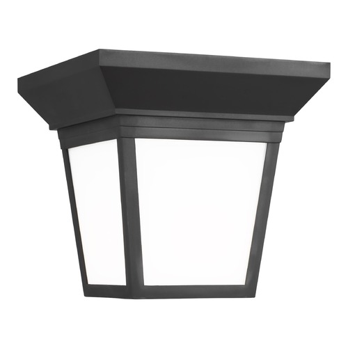 Generation Lighting Lavon Black Flush Mount by Generation Lighting 7546701-12