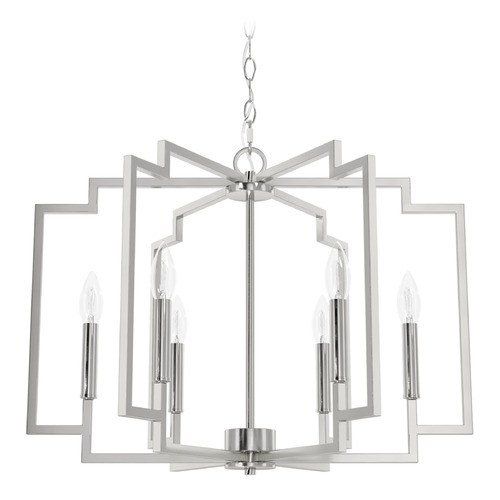 Hunter Fan Company Zoanne Brushed Nickel Chandelier