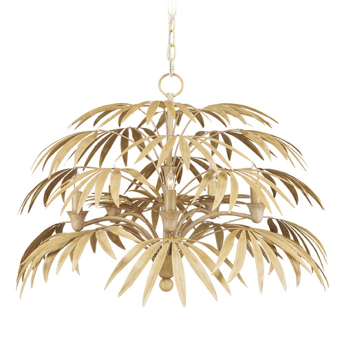 Currey and Company Lighting Calliope 32-Inch Chandelier in Coco Cream by Currey & Company 9000-0930