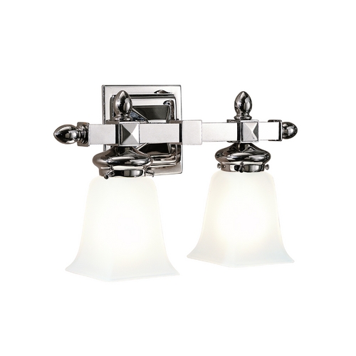 Hudson Valley Lighting Cumberland 2-Light Bath Light in Polished Nickel by Hudson Valley Lighting 2822-PN