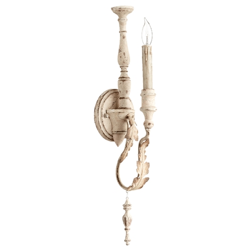 Salento Persian White Sconce by Quorum Lighting