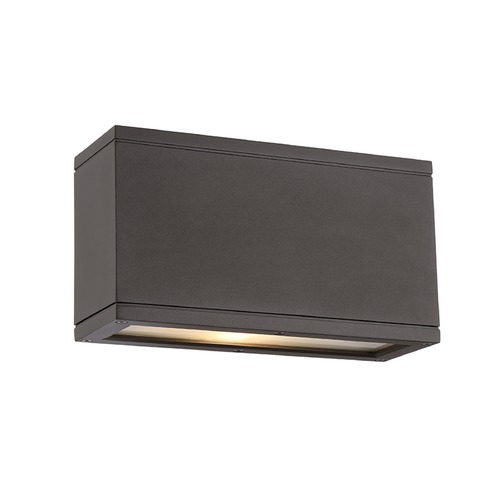 Rubix Bronze LED Outdoor Wall Light by WAC Lighting