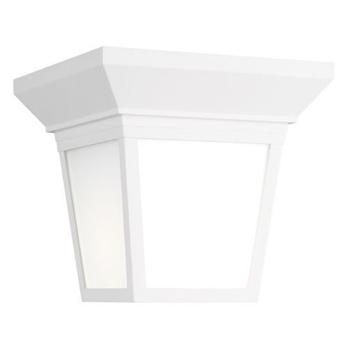 Generation Lighting Lavon White Close To Ceiling Light 7546701-15