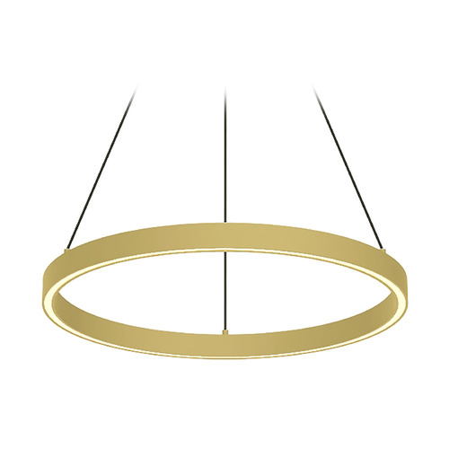 Kuzco Lighting Cerchio Brushed Gold LED Pendant by Kuzco Lighting PD87718-BG