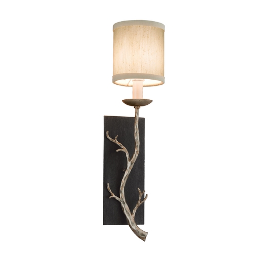 Adirondack Wall Sconce in Graphite & Silver by Troy Lighting