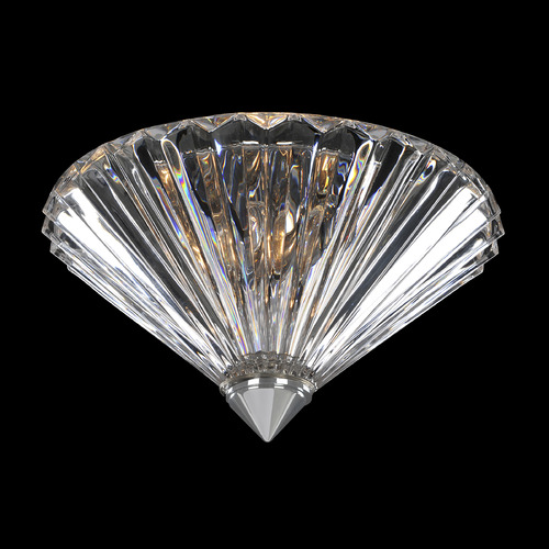 Allegri Crystal Chauvet Polished Chrome Flushmount Light