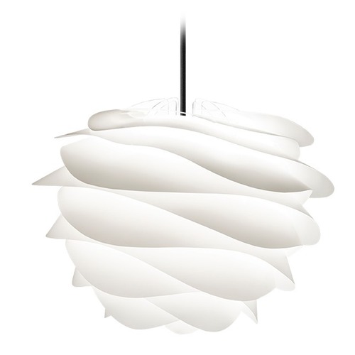 UMAGE UMAGE Black Plug-In Swag Pendant Light with Abstract Shade 2056_4010