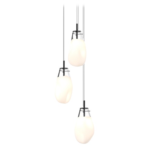 Black LED Multi-Light Pendant by Sonneman Lighting