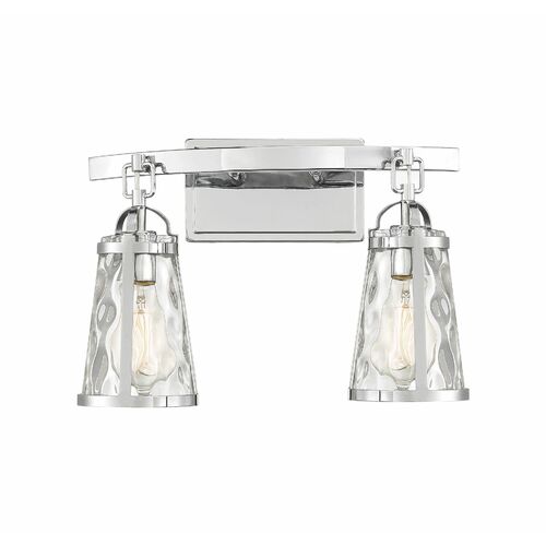 Albany 16-Inch Vanity Light in Polished Chrome by Savoy House