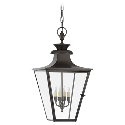 Visual Comfort Signature Collection Chapman & Myers Albermarle Light in Blackened Copper by Visual Comfort Signature CHO5415BCCG