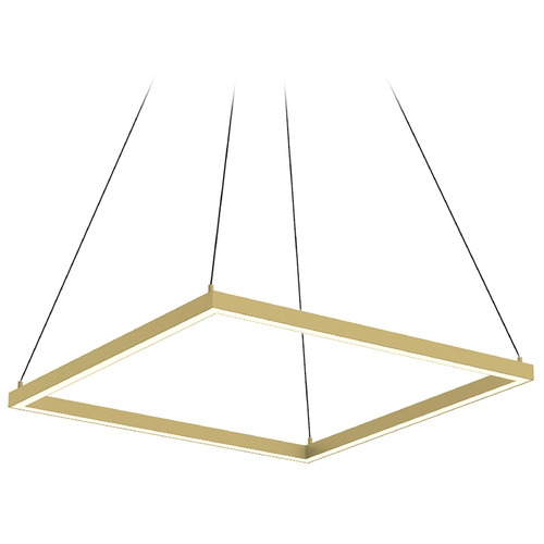 Kuzco Lighting Piazza Brushed Gold LED Pendant by Kuzco Lighting PD88124-BG