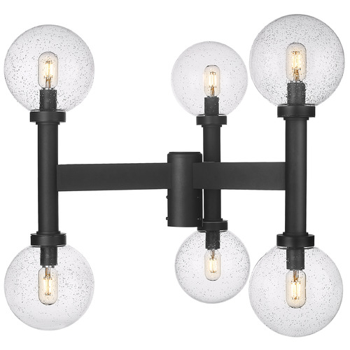 Laurent Black Post Light by Z-Lite