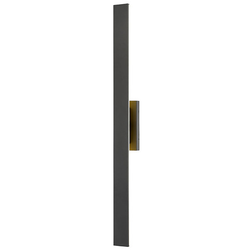 Z-Lite Z-Lite Stylet Sand Black LED Outdoor Wall Light 5006-48BK-LED