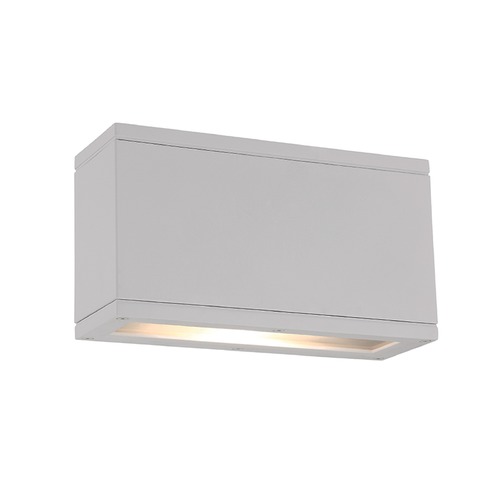 WAC Lighting Rubix White LED Outdoor Wall Light by WAC Lighting WS-W2510-WT