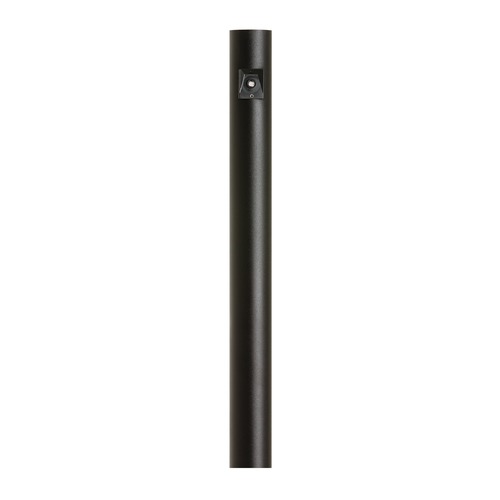 84-Inch Aluminum Post with Photo Cell in Black by Generation Lighting