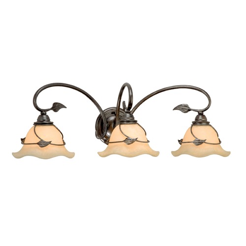 Vine Oil Shale Bathroom Light by Vaxcel Lighting