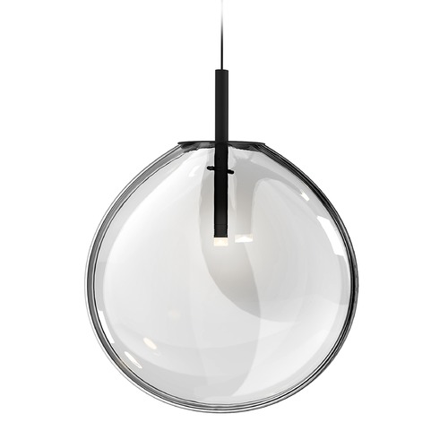 Black LED Pendant by Sonneman Lighting
