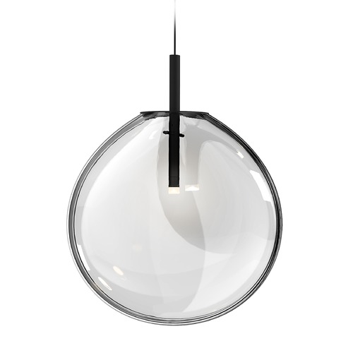 Sonneman Lighting Black LED Pendant by Sonneman Lighting 2990.25C-LRG