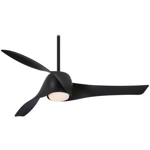 Minka Aire Artemis 58-Inch LED Smart Ceiling Fan in Coal by Minka Aire F803DL-CL