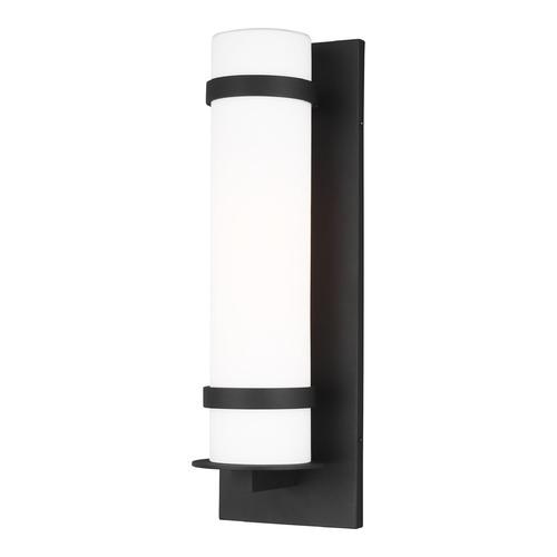 Generation Lighting Alban 24.63-Inch Black Outdoor Wall Light by Generation Lighting 8718301-12