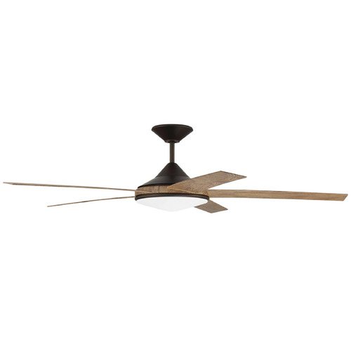 Craftmade Lighting Delaney Espresso LED Ceiling Fan by Craftmade Lighting DLY60ESP5