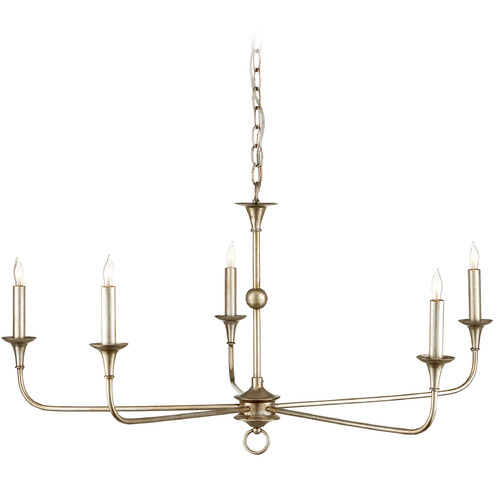 Nottaway Small Chandelier in Champagne by Currey & Company
