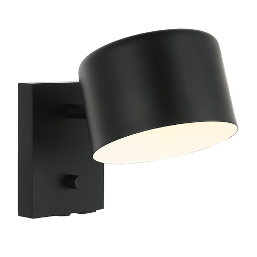 Matteo Lighting Clinton Black LED Sconce