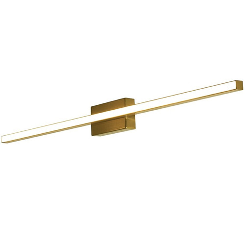 Afx Lighting Barlow Satin Brass LED Vertical Bathroom Light