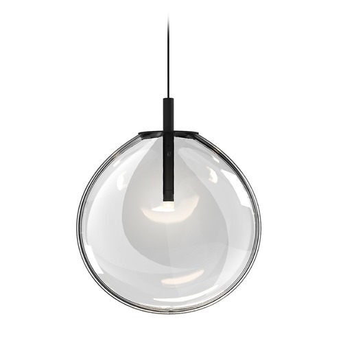 Black LED Pendant by Sonneman Lighting