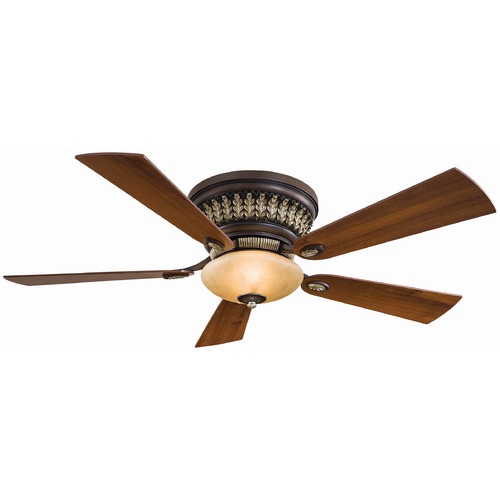 Minka Aire Calais 52-Inch LED Hugger Fan in Belcaro Walnut by Minka Aire F544L-BCW